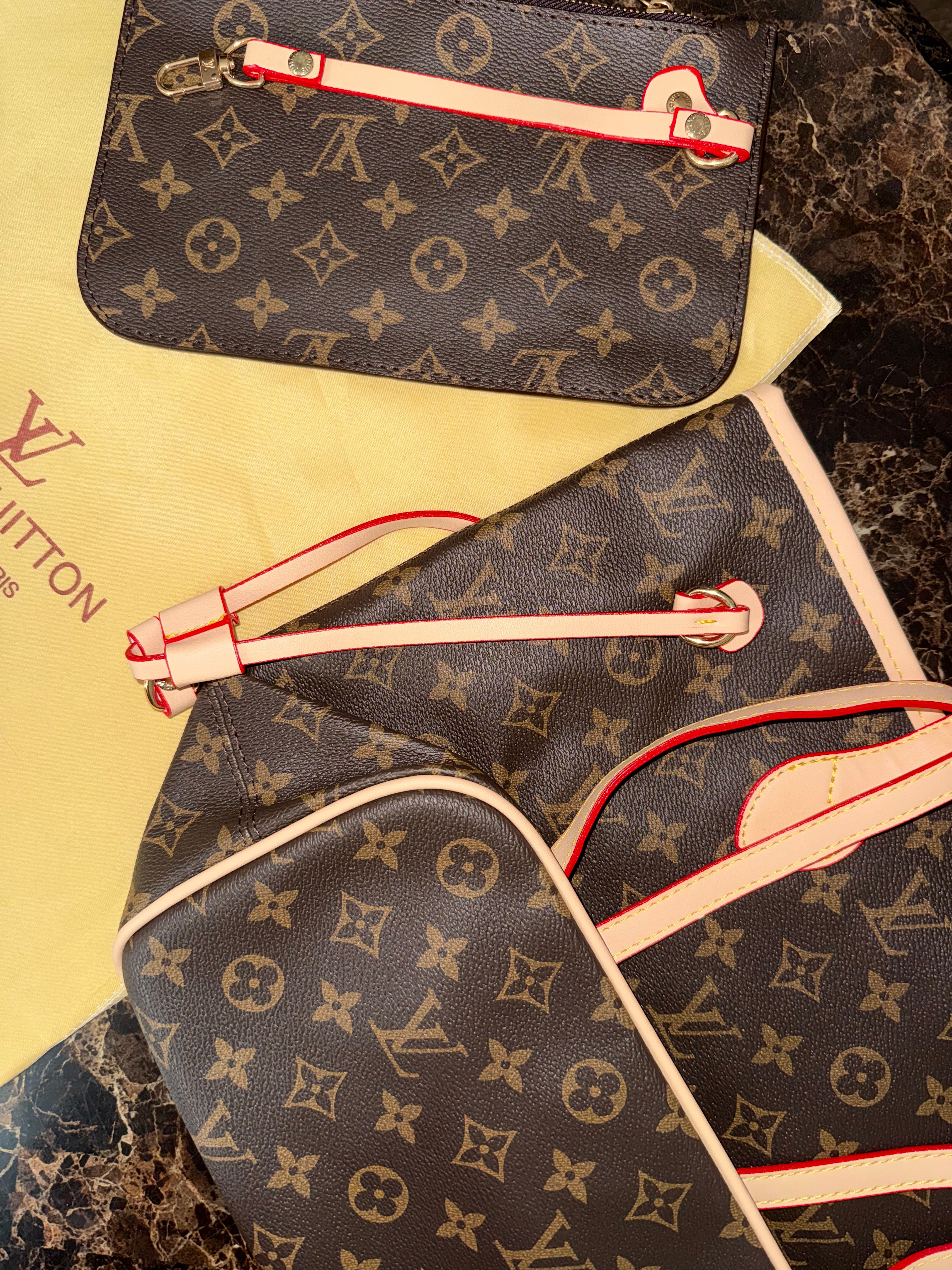 Louis Vuitton Neverfull BB In Monogram In Beige